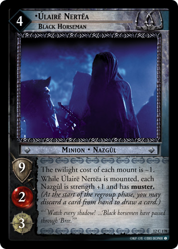 Ulaire Nertea, Black Horseman